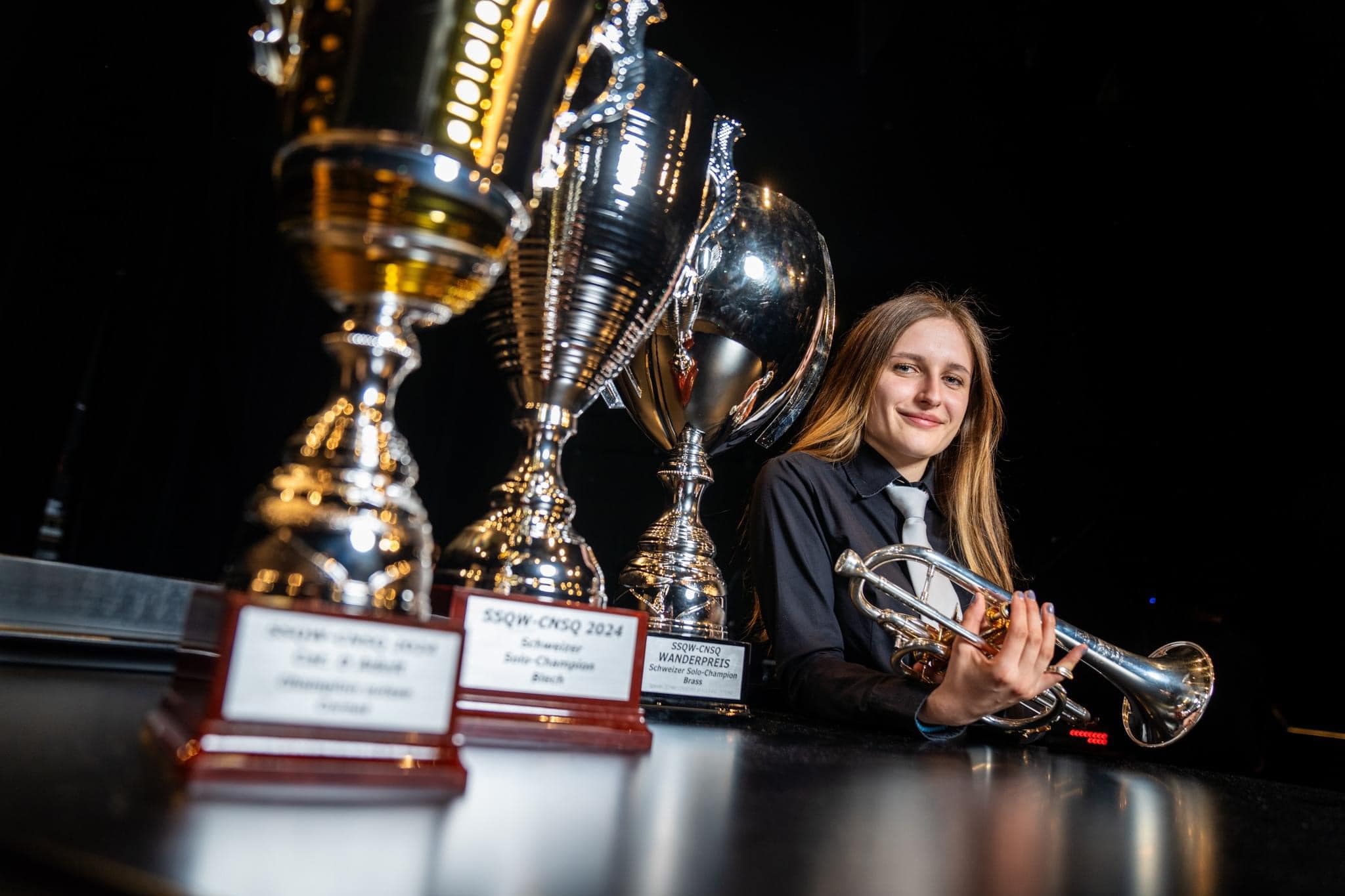 Mathilde Roh Oriane Brückel remporte le titre de championne suisse des solistes