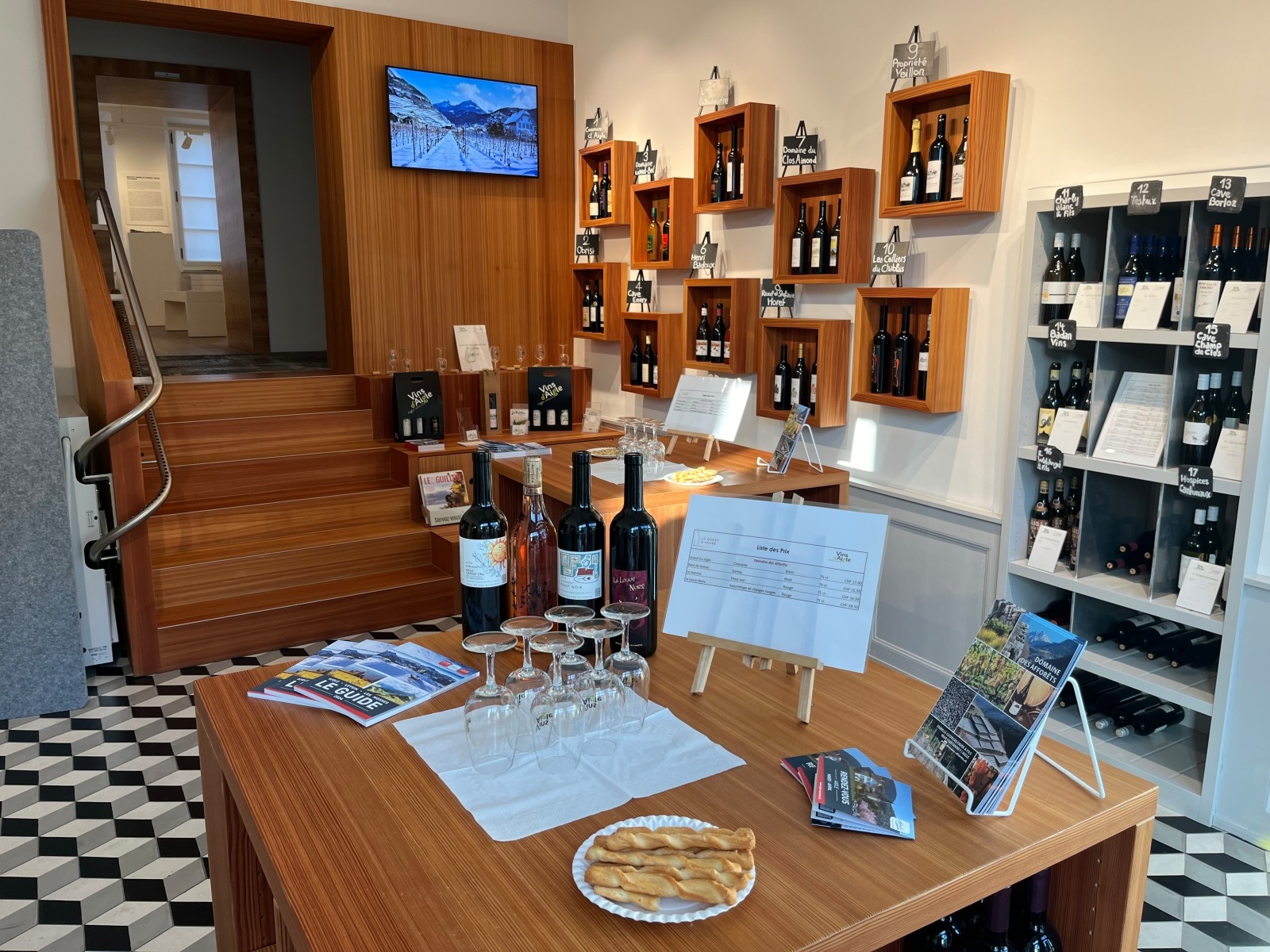 Visite « afterwork » et dégustation de vins aiglons