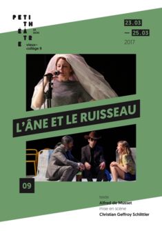 L'âne et le ruisseau (affiche)