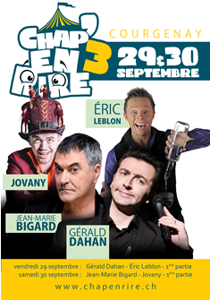 Affiche Chap'En Rire 2017