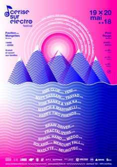Affiche Cerise sur Electro 2018 Helvetek Affiche Cerise sur Electro 2018 Helvetek