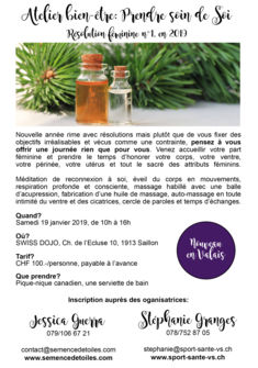 Flyer de l'atelier