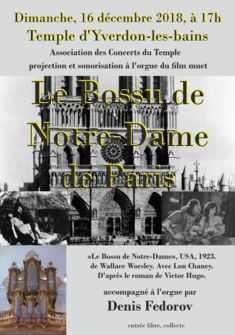 Le Bossu de Notre-Dame eu Temple d'Yverdon-les-Bains
