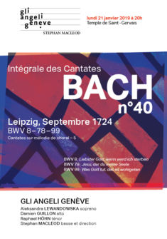 Intégraee des Cantates de Bach n°40