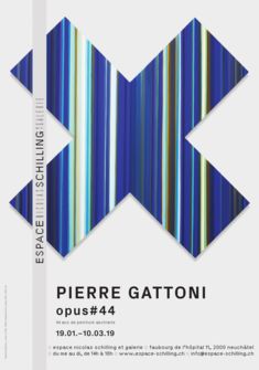 Affiche Pierre Gattoni Opus#44