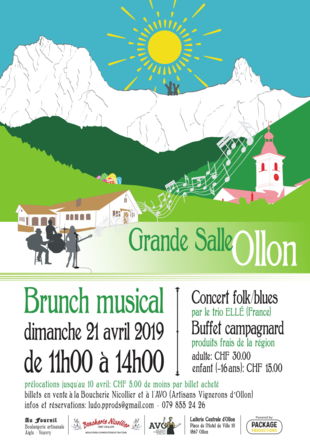 Brunch musical avec Ellé - Ollon