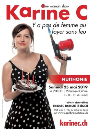 Karine C - Y a pas de femme au foyer sans feu - Nuithonie