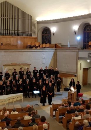 La Chorale Faller lors de son concert en 2018