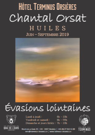 Évasions Lointaines - Chantal Orsat - Huiles