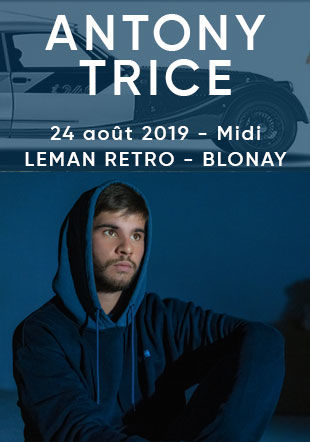 Antony Trice au Léman Retro le 24 août 2019