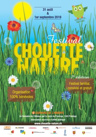 Affiche Festival Chouette Nature 2019