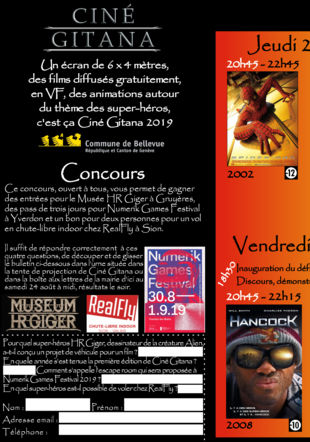 PRogramme de Ciné Gitana 2019