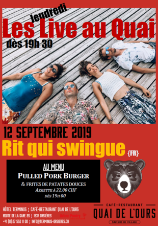 Rit qui Swingue - Les Jeudredi Live au Quai