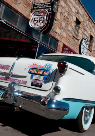 Voiture sur la Route 66