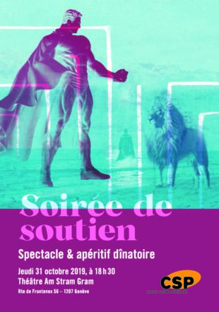 Centre social protestant - Soirée de soutien jeudi 31 octobre 2019