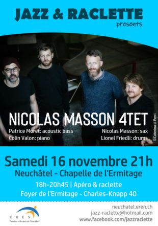 Affiche Nicolas Masson 4tet