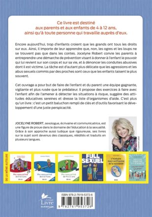 4e de couverture, livre "Te laisse pas faire!"