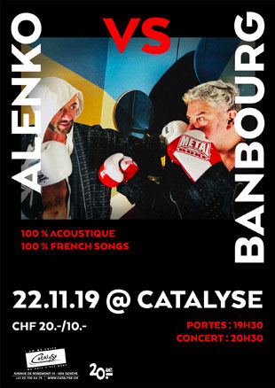 Alenko et Banbourg en concert à Catalyse