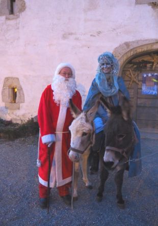 La Dame de Noël et Saint-Nicolas