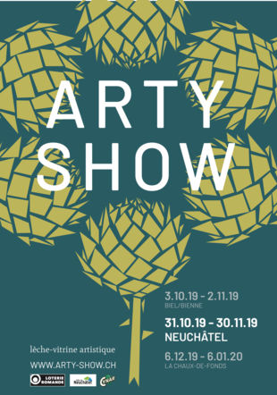 affiche Arty show Neuchâtel