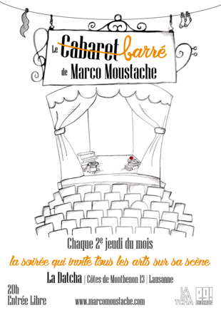 Flyer du Cabaret Barré