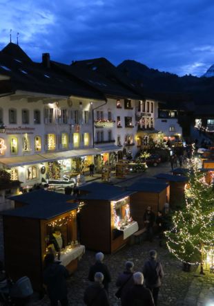 Marché de Noël - Gruyères