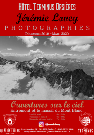 OUVERTURES SUR LE CIEL L’Entremont et le massif du Mont Blanc. OUVERTURES SUR LE CIEL L’Entremont et le massif du Mont Blanc.
