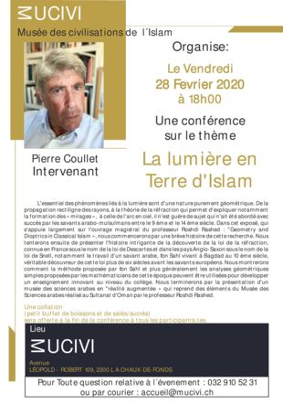 Flyer de l'évènement