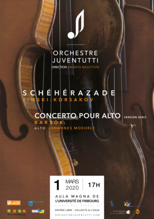 affiche du concert