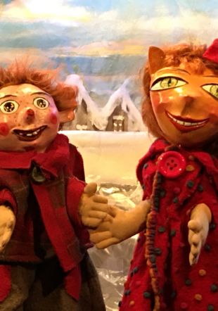 Tom Nain et Hermeline, fille du Roi Tigre Tom Nain et Hermeline, fille du Roi Tigre