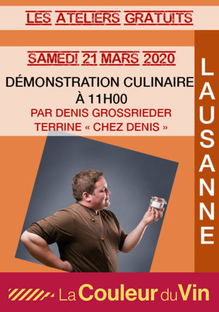 DÉMONSTRATION CULINAIRE - TERRINE CHEZ DENIS