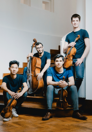 Quatuor Arod, Jordan Victoria, violon, Alexandre Vu, violon, Tanguy Parisot, alto, Samy Rachid, violoncelle