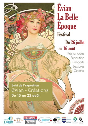 Affiche du festival Evian la Belle Époque 2020