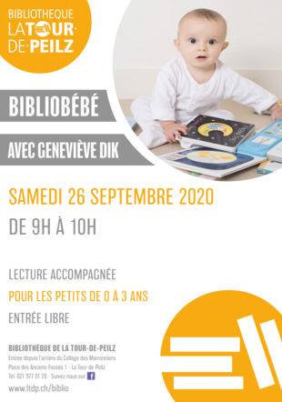 bibliobebe avec genevieve dik