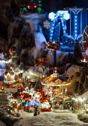 Un Noël suisse à la montagne chez Schilliger (Maquette)