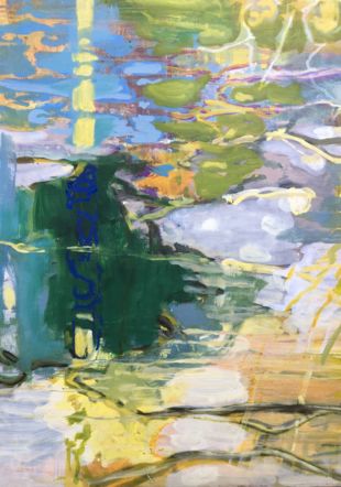 Luc Marelli, sans titre, 2019, huile sur toile, 150x130 cm