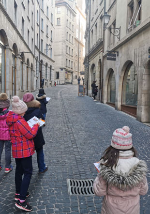 jeu de piste la chasse aux vilains à genève