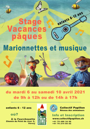 Affiche Stage Vacances