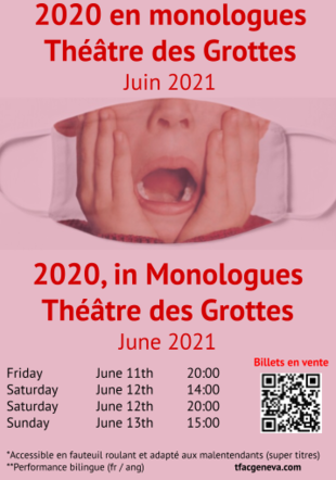 Poster 2020 in monologues