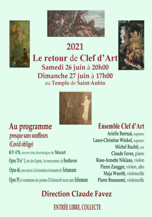 Programme du concert