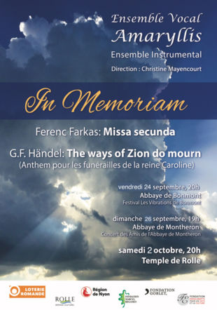 Concert des Amis de l'Abbaye de Montheron