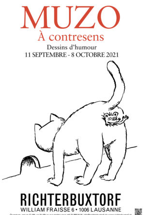 Affiche de l'exposition À contresens