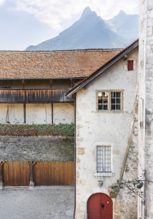 Chateau DeGruyeres_Cour