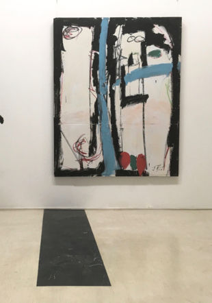 Enjeux, 1993, Acrylique sur toile et panneau de bois, 158 x 126 cm Enjeux, 1993, Acrylique sur toile et panneau de bois, 158 x 126 cm