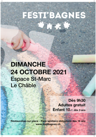 Affiche Festi'Bagnes 21