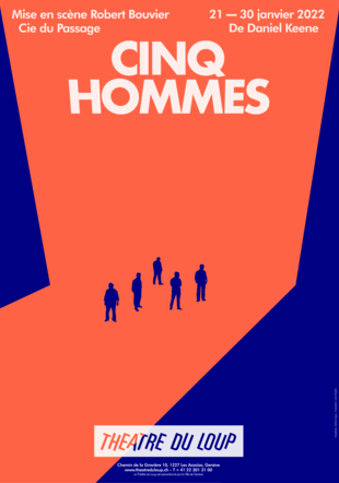 Affiche "Cinq Hommes"