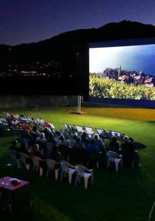 Cinéma en plein air des Diablerets