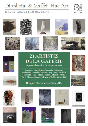 23 artistes de la galerie