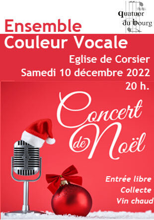 Concert de Noël 2022, Corsier