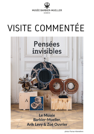 affiche visite commentée